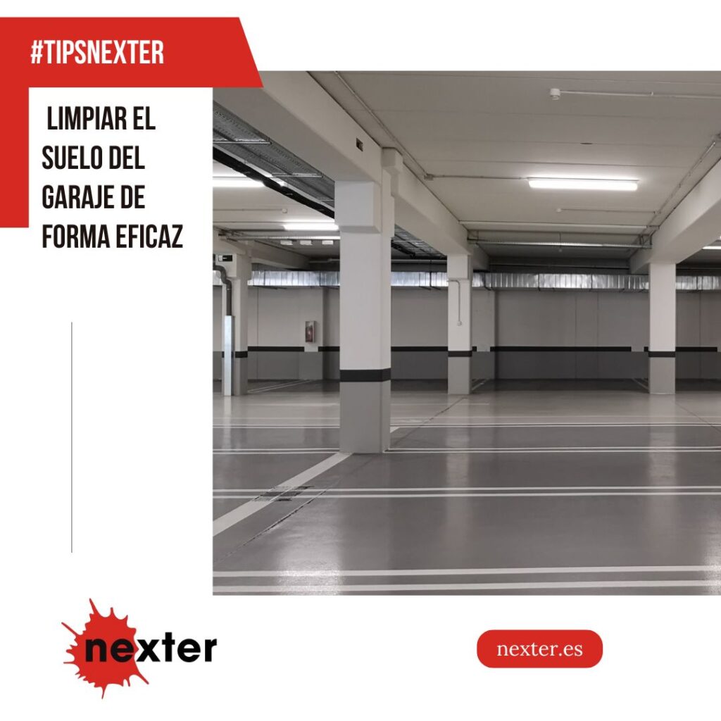 Tips para limpiar el suelo del garaje de forma eficaz